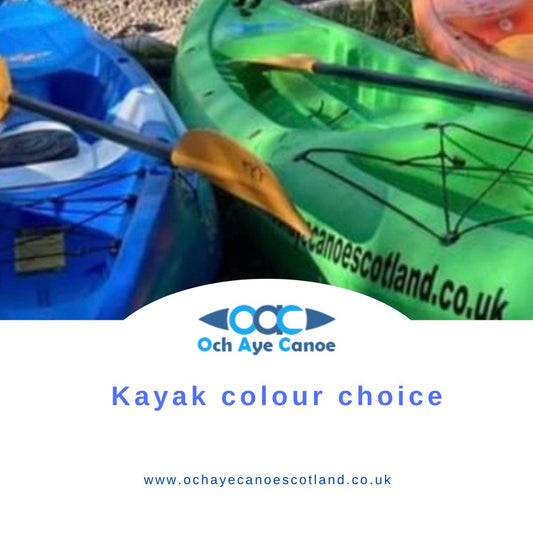 How kayak colour makes a difference