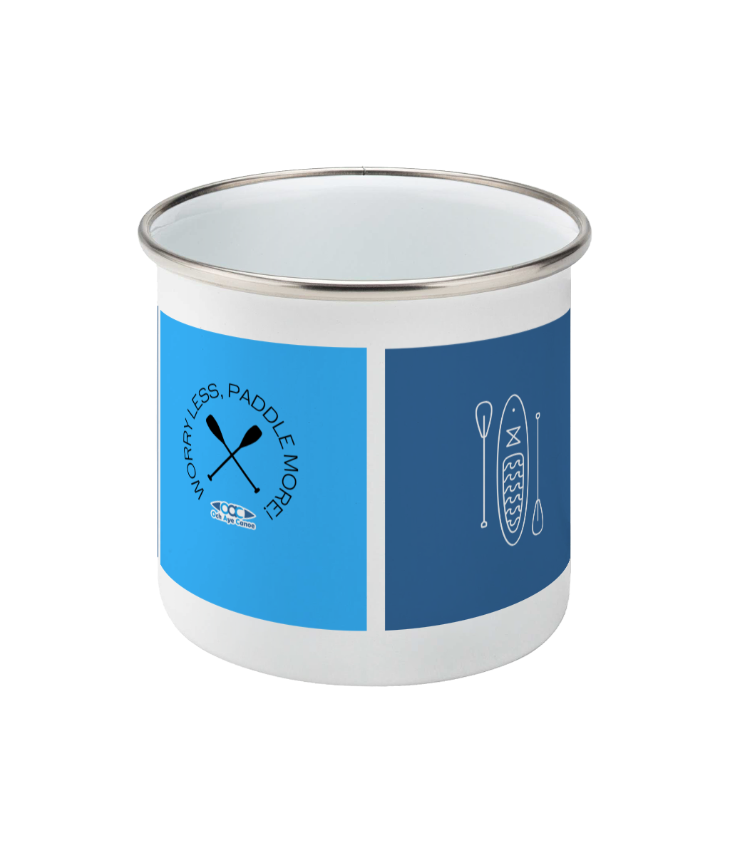 Enamel Mug - SUP more, worry less