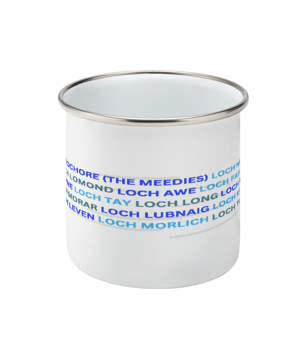 Enamel Mug - Scottish Lochs