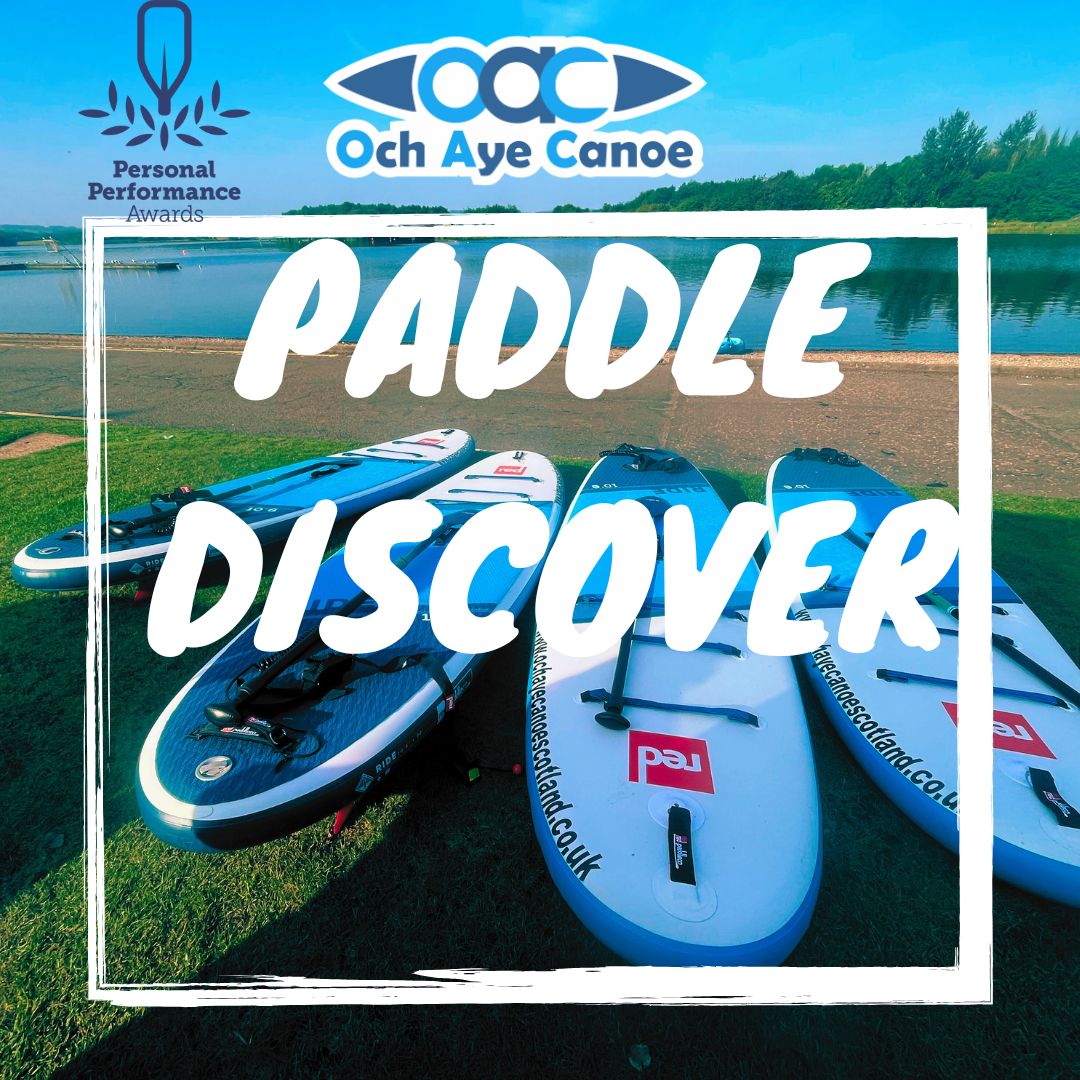 Paddle Discover Award ANY CRAFT - Lochore - Saturday 25th July (9.30am to 12.30pm)