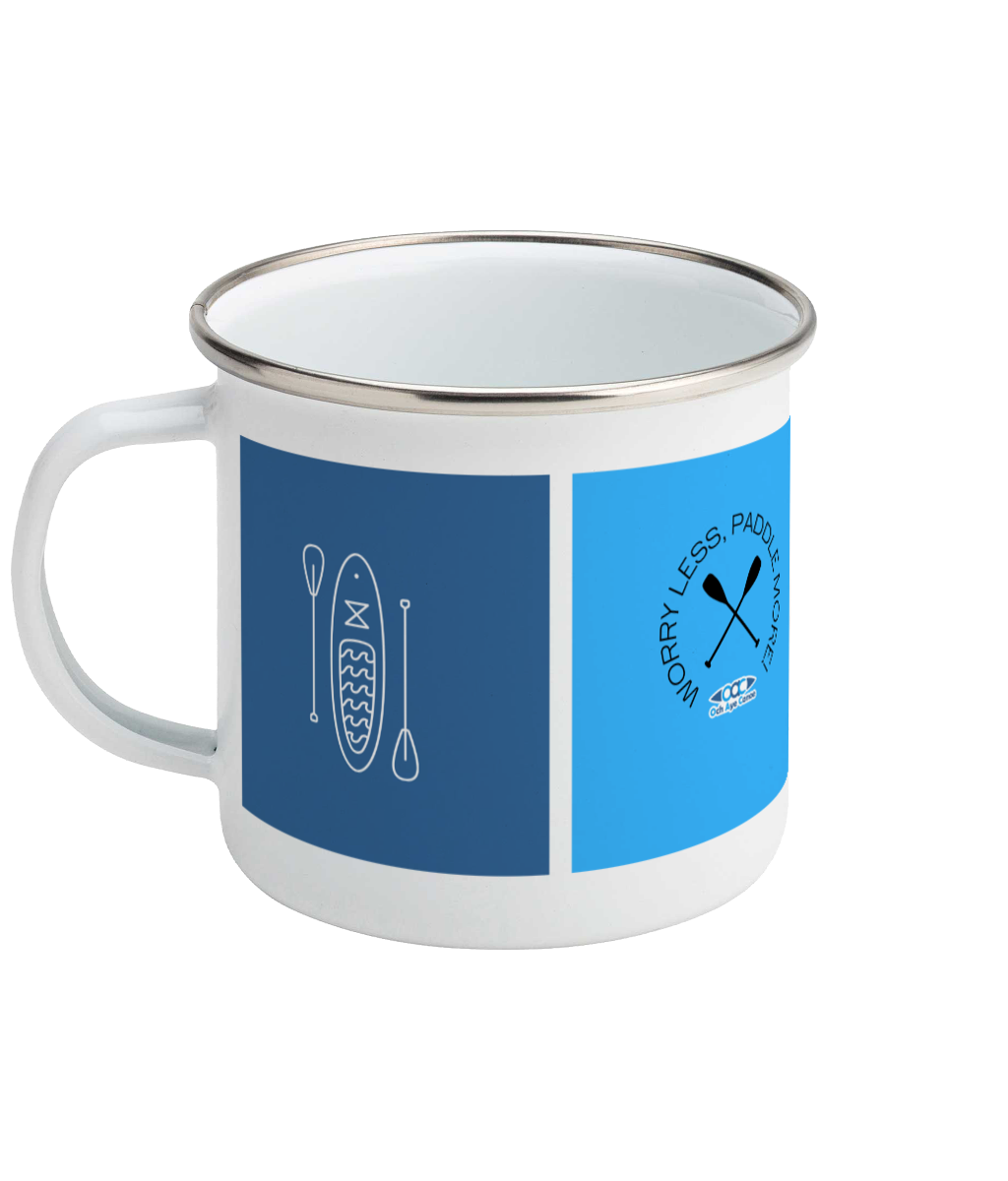 Enamel Mug - SUP more, worry less