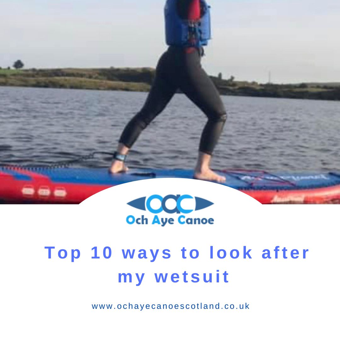 Top 10 ways to look after my wetsuit