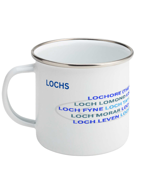 Enamel Mug - Scottish Lochs