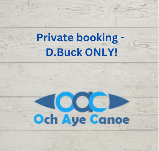 PRIVATE - D. Buck ONLY!