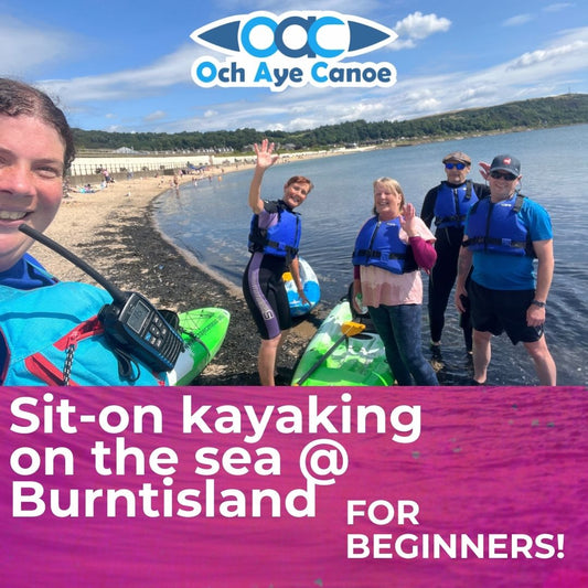 Sit-on Kayaking on Sea at Burntisland  - Sunday 20th April, 5.30pm to 7.30pm